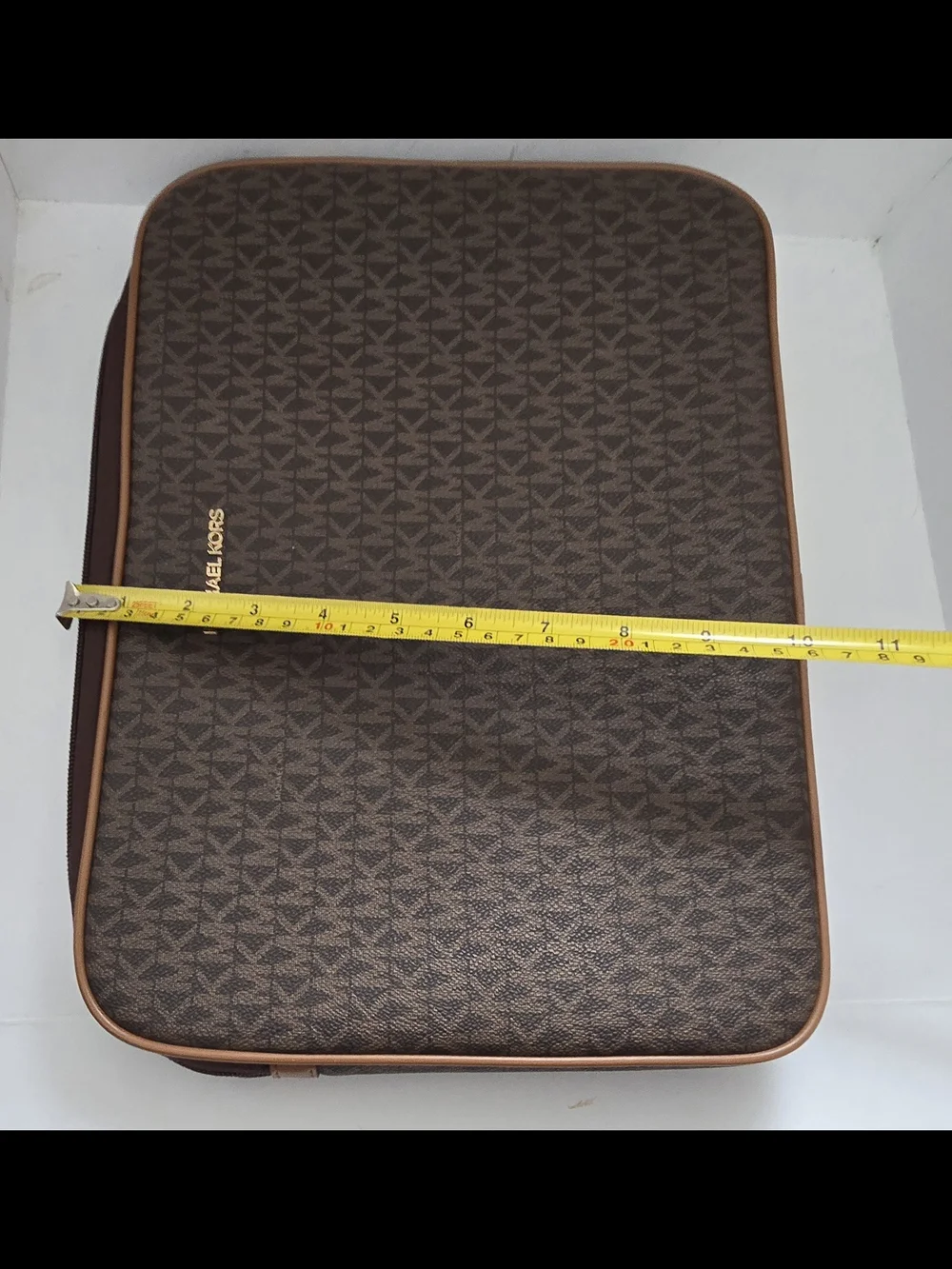 Michael Kors Brown Monogram Tote Bag